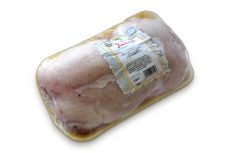 ГРУДКА С КОЖЕЙ ЦЫПЛЕНКА-БРОЙЛЕРА ХАЛЯЛЬ ЗАМОРОЖ. (ПОДЛОЖКА)