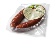 КОЛБАСА ПОЛУКОПЧЕНАЯ РУБЛЕНАЯ ИЗ МЯСА ЦЫПЛЕНКА-БРОЙЛЕРА (ФАС.-ВАКУУМ)