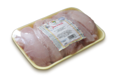 ФИЛЕ БЕЗ КОЖИ ЦЫПЛЕНКА-БРОЙЛЕРА ХАЛЯЛЬ ЗАМОРОЖ. (ПОДЛОЖКА)