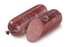 КОЛБАСА ВАРЕНО-КОПЧЕНАЯ СЕРВЕЛАТ БАЙРАМ ХАЛЯЛЬ (ФАС.-ВАКУУМ) 350 Г