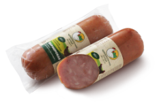 КОЛБАСА ПОЛУКОПЧЕНАЯ ФЕРМЕРСКАЯ ИЗ МЯСА ЦЫПЛЕНКА-БРОЙЛЕРА (ФАС.-ВАКУУМ) 350 Г