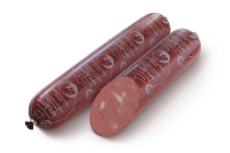 КОЛБАСА ВАРЕНО-КОПЧЕНАЯ СЕРВЕЛАТ БАЙРАМ ХАЛЯЛЬ (ФАС.-ВАКУУМ)