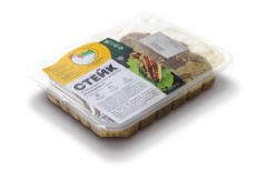 СТЕЙК ИЗ МЯСА ЦЫПЛЕНКА-БРОЙЛЕРА ОХЛАЖД. (ЛОТОК)