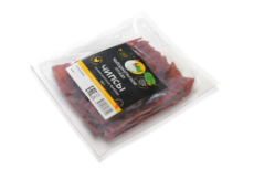 ЧИПСЫ СЫРОКОПЧЕНЫЕ ИЗ МЯСА ЦЫПЛЕНКА-БРОЙЛЕРА (ФАС.-ГАЗ) 150 Г