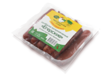 КОЛБАСКИ ПОЛУКОПЧЕНЫЕ ЕГЕРСКИЕ ИЗ МЯСА ЦЫПЛЕНКА-БРОЙЛЕРА (ФАС.-ГАЗ) 400 Г