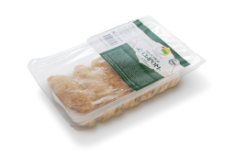 ПАЛОЧКИ С СЫРОМ ИЗ МЯСА ЦЫПЛЕНКА-БРОЙЛЕРА ХАЛЯЛЬ ЗАМОРОЖ. (ЛОТОК)