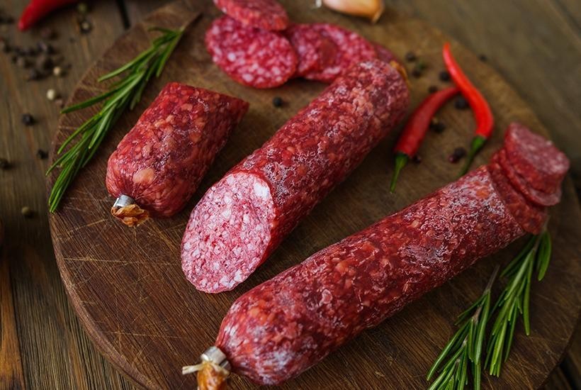 КОЛБАСЫ СЫРОКОПЧЕНЫЕ